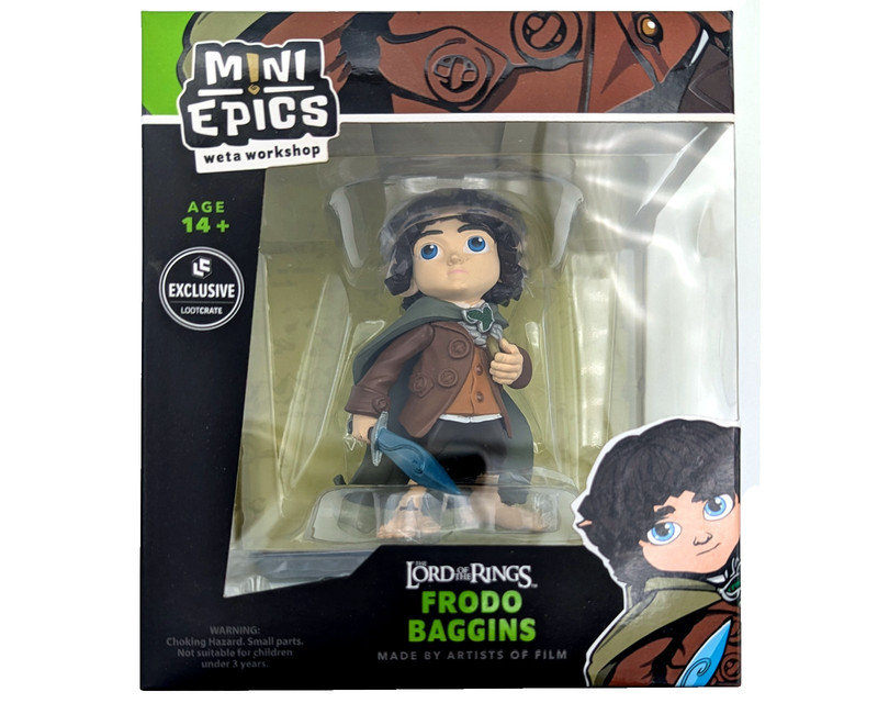 Loot Crate Mini Epics Frodo Baggins Figure | Weta Workshop | Lord of the Rings