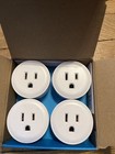 Smart Socket WiFi 4 Pack White YX-WS01 Smart Plug Compatible Alexa Google ESICOO