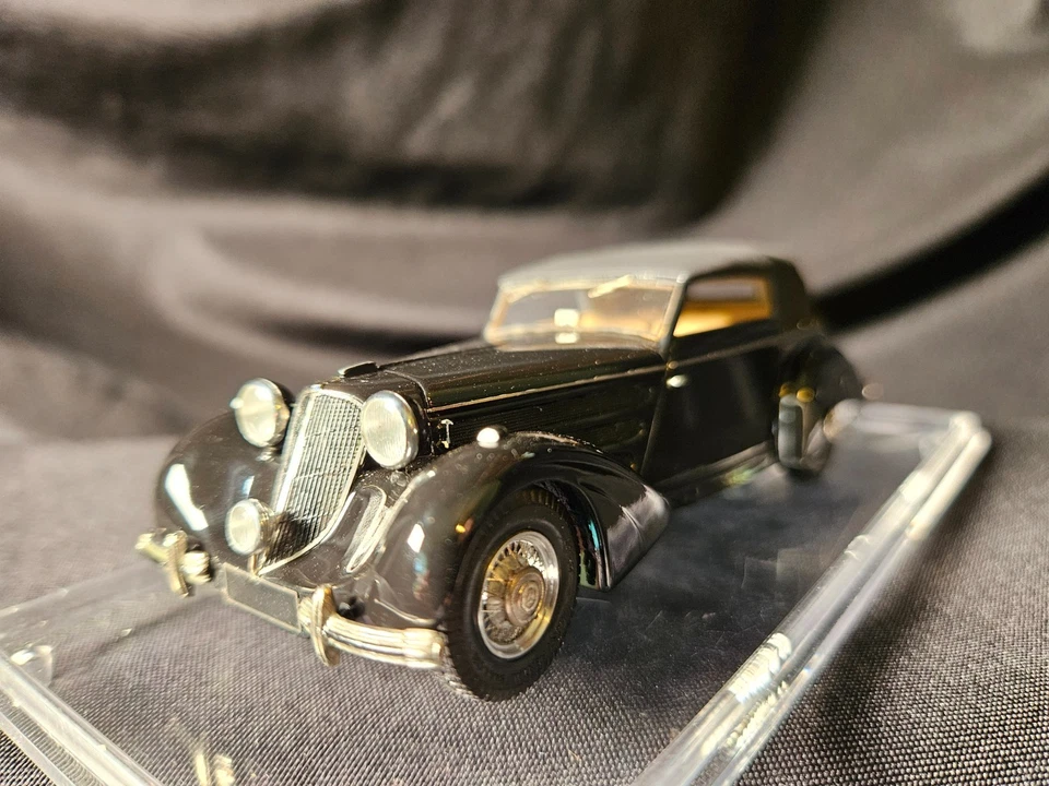 RARE EMC Models 1936 Mercedes-Benz 540K Black 1:43 Scale Inv. #3705 - Image 4 of 4