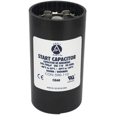 Appli Parts CON-590-110 Motor Start Capacitor 590-708 MFD uF, 110-125 VAC. Unive