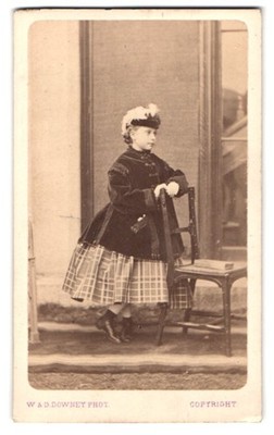 Fotografie W. & D. Downey, Newcastle upon Tyne, Prinzessin Beatrix von Battenbe 