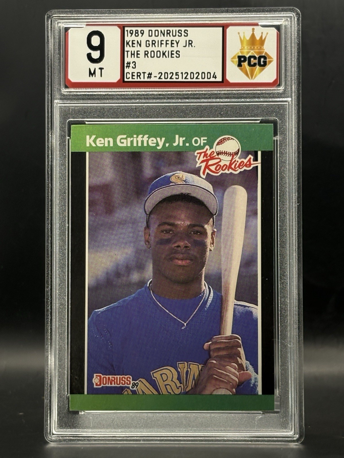Ken Griffey Jr. RC 1989 Donruss The Rookies #3 Seattle Mariners HOF