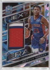 2023 Panini Spectra Next Era Astral Prizm 21/49 Marcus Sasser Rookie Patch RC