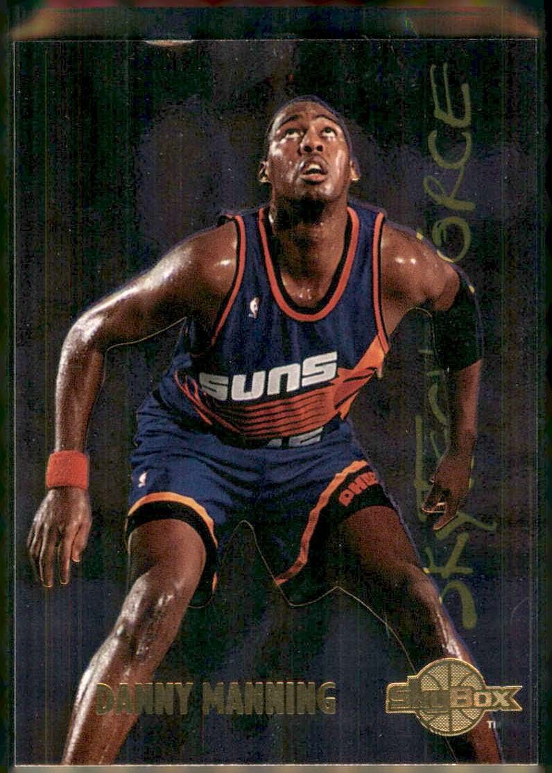 1994-95 SkyBox Premium #SF14 Danny Manning SkyTech Force