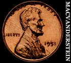 1951 Lincoln Wheat Cent - Choice Gem Proof  Lustrous  No Reserve  #G7074