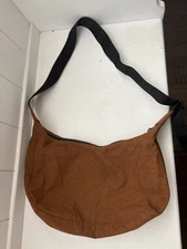 Baggu Crescent Bag Cocoa/ Brown Medium Nylon Sling Bag