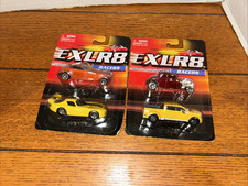 2 NEW 2004 MAISTO - EXLR8 FUNSTYLE RACERS 1:64  
