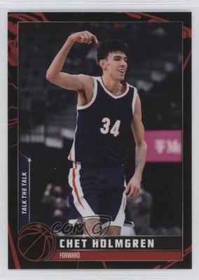 2022 Topps X Talk the Grim Reaper 47/75 Chet Holmgren #18 Rookie RC 3wu