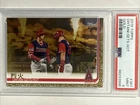 SHOHEI OHTANI TROUT 2019 Topps Gold /2019 Ohtani Gets Hot #367 PSA 9 Mint