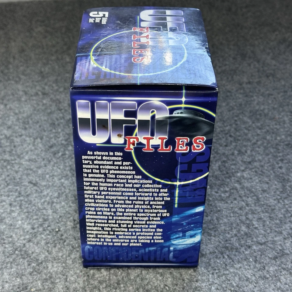 UFO Files Complete (5pc) Box Set VHS Alien Conspiracy Theory No. 1 - 5 - Image 3 of 4