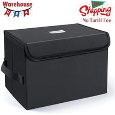 Vinyl Record Storage Box 7 Inch LP Crate Holds 60 Records Black 11x7.67x7.67...