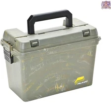 Waterproof Ammo Box Plastic Large Camo Swirl Lockable Gun Storage Case