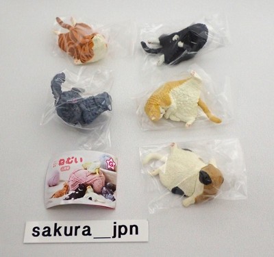 Sleepy Still Sleepy Sleeping Cats 2 All 5 types Capsule toy Gacha Gashapon Yell