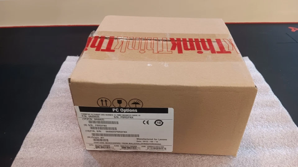 DVD±RW für Lenovo ThinkPad Ultrabay 12,7mm DVD Brenner (0A65625) FRU: 75Y5111 - Bild 3 von 4