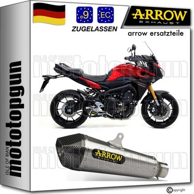 ARROW AUSPUFF ZUGELASSEN X-KONE NICHROM C YAMAHA TRACER 900 GT 2018 18 2019 19