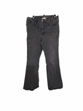Madewell Mid-Rise Kick Out Jeans Black Size 31