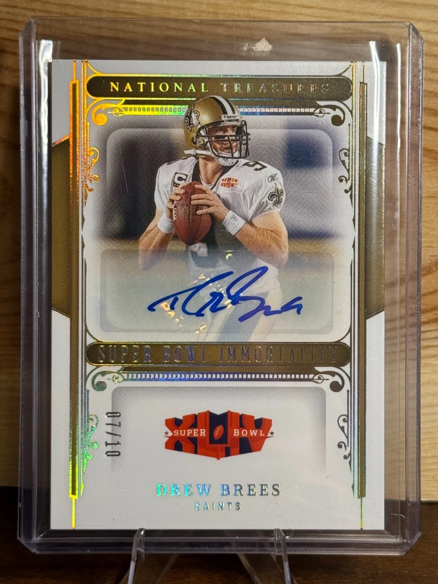 Drew Brees Football New Orleans Saints Sports Autographed Trading