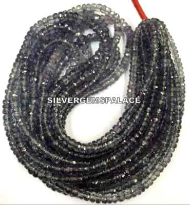 Extremely Beautiful Rare Sparkling Alexandrite Beads Faceted Rondelle 4.MM Beads