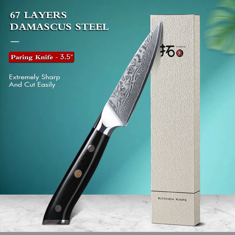 TURWHO Chef Knife Japan VG10 Damascus Steel Santoku Slicing Kitchen Cook Knives eBay