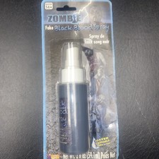 Zombie Black Blood Spray Makeup Fancy Dress Halloween Adult Costume Accessory