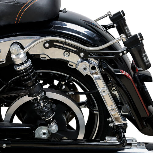 Remote Reservoir Rear Suspensions Shocks Fit For Harley Electra Road Glide 14-24 - Bild 4 von 20