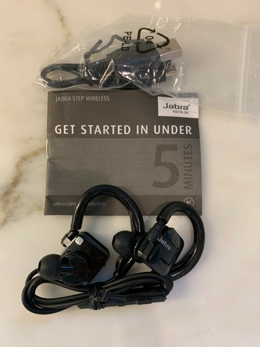 Jabra STEP Black Ear-Hook Headsets 
