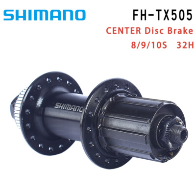 Shimano Tourney Bike TX505 8/9/10 Speed Hub Centre Lock Disc 32