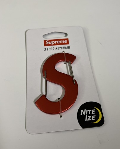 SUPREME /NITE IZE (S LOGO) KEYCHAIN RED FW21 (BRAND NEW) (100% AUTHENTIC) - Picture 8 of 12