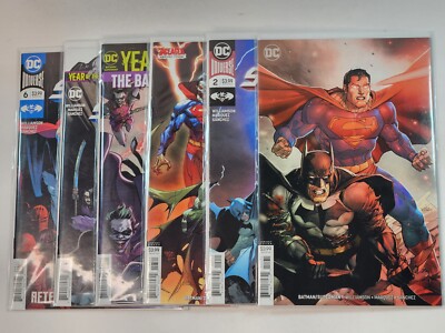 Batman Superman 1 2 3 4 5 6 DC Comics 6 Book Run 2019 VF+ or Better
