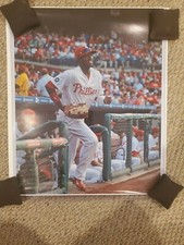 Vintage 2010 Domonic Brown Philadelphia Phillies Debut Poster About 17