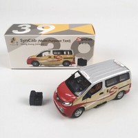 Tiny 39 Hong Kong Syncab Multi-Purpose Taxi (Red)1/64 Diecast Car Model 014466