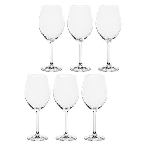 8027549105623 6er Set Novello Rotweingläser - transparent, 425 ml
