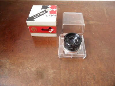 Fujimoto Ind. E-Lucky Anastigmat 1:3.5 f = 50mm L39 Mount Japan No 