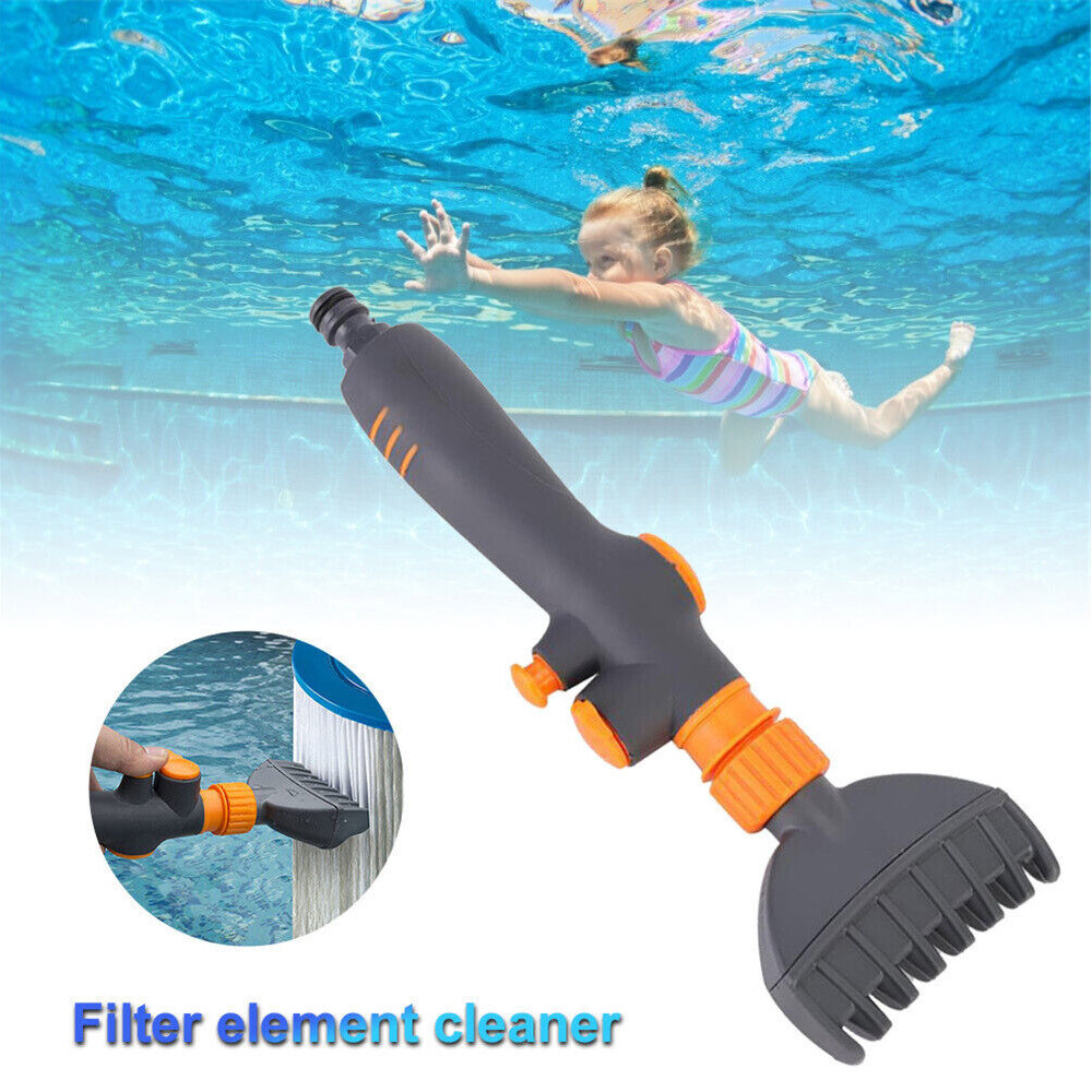 Herramienta de limpieza portátil barra de agua bañera spa filtro piscina barr...