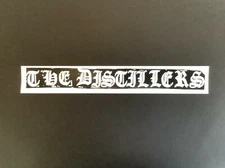 Distillers Sticker Vinyl Decal 9" X 1.25" Punk Rock (383)