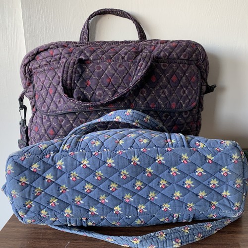 LOT OF 3 Vintage VERA BRADLEY LAPTOP CASE PURSE POUCH U - Picture 6 of 20
