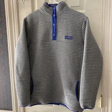 SIMPLY SOUTHERN WOMENS POLY SPANDEX GRAY PULLOVER SNAP T SWEATSHIRT SZ XL