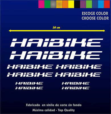 Kit stickers stickers vinyl haibike 