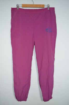 Adidas Hose Damen Spirit of the Games Größe XL Rosa Vintage