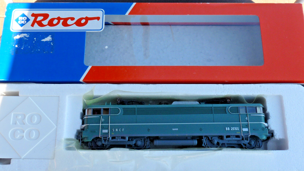 Locomotive électrique Roco BB-15000 SNCF – Échelle HO, Réf 43481, Analogique (Bon état)