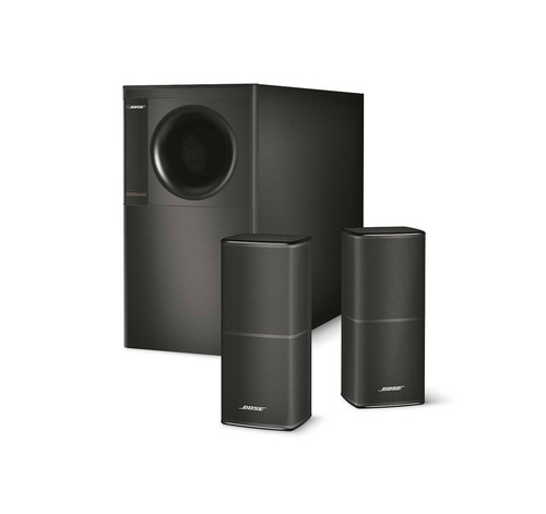 Black Stereo Speaker System 