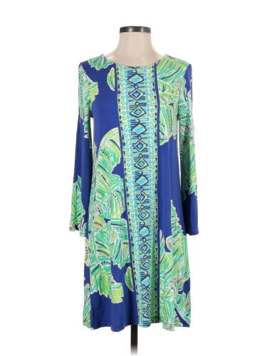 Lilly Pulitzer Women Blue Casual Dress S