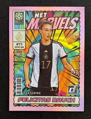 2023 Donruss Women's World Cup Net Marvels Pink /23 Felicitas Rauch Germany