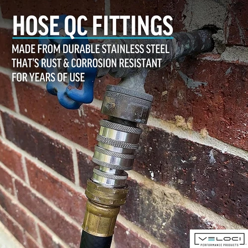 MTM Hydro Garden Hose Quick Connect Kit - Thumbnail 2
