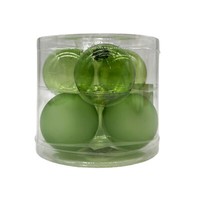 Glas Christbaumkugeln 6Er Set GrüN Weihnachtskugeln Christbaumschmuck