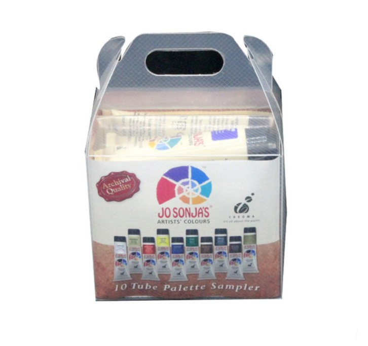 Jo Sonja's Artists' Acrylic Gouache Paints Colors Set of 10, 20 ml eBay