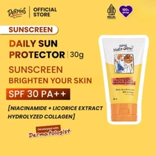 DERMIES Hello Glow Daily Face Sunscreen SPF30 30g Non-Sticky Lightweight