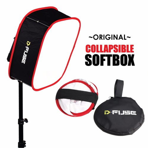 Occasion : D-Fuse DF-1L (12"X12") panneau lumineux DEL boîte à lumière pliable portable - Photo 4/10