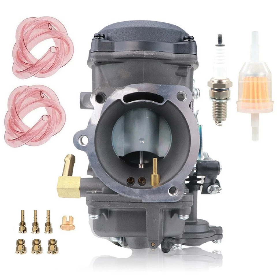 Carburador CV de alto rendimiento con chorros de 40 mm para Harley Davidson Foto 2 de 4