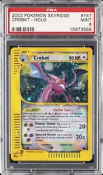 Pokemon Skyridge Crystal Crobat 147/144 Holo Secret Rare